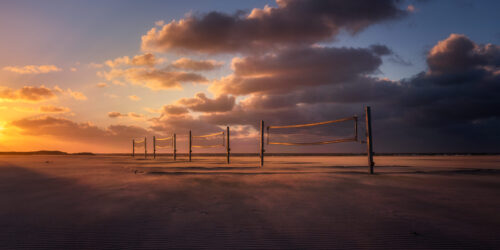 Volleyball Sunset